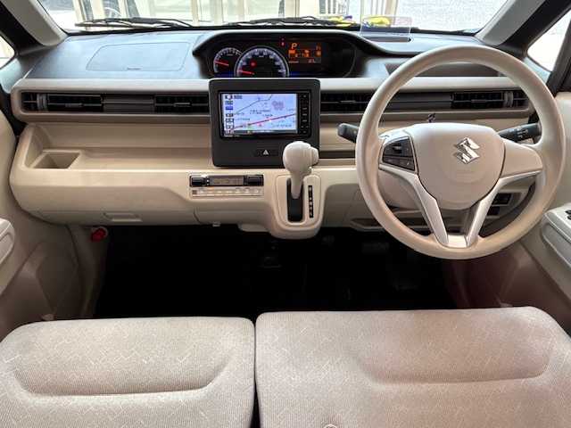 スズキ ワゴンＲ HYBRID FX 埼玉県 2021(令3)年 3.2万km ブルーイッシュブラックパール3 デュアルレーダーブレーキサポート/メモリーナビ/ CD/DVD/BT/フルセグ/全方位カメラ/シートヒーター/オートライト/コーナーセンサー/ヘッドアップディスプレイ/スマートキー×2/禁煙車