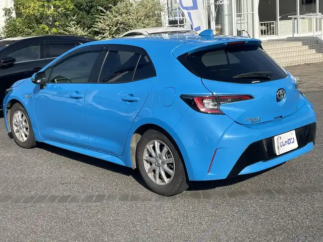 トヨタ カローラ スポーツ ハイブリッドG X 愛知県 2018(平30)年 13.5万km シアンM (株)IDOMが運営する【じしゃロン名古屋鳴海店】の自社ローン専用車両になりますこちらは現金またはオートローンご利用時の価格です。自社ローンご希望の方は別途その旨お申付け下さい/スマートキー/純正ナビ・TV/　（CD/DVD/BT）/バックカメラ/ETC