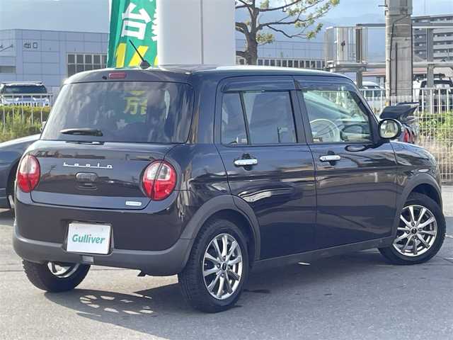 スズキ ラパン X 長野県 2016(平28)年 6.2万km アーバンブラウンパールメタリック 純正ナビ（FM/AM、CD、DVD、BT、IPOD、AUX）/アラウンドビューモニター/フルセグテレビ/社外ETC/盗難防止装置/衝突軽減システム/運転席シートヒーター/ダブルエアバック/アイドリングストップ/純正フロアマット/キセノンオートヘッドライト/横滑り防止装置/エンジンスターター/純正サマーAW積み込み/保証書、取扱説明書/ベンチシート/スマートキー