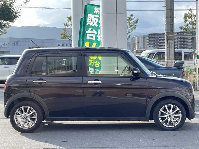 スズキ ラパン X 長野県 2016(平28)年 6.2万km アーバンブラウンパールメタリック 純正ナビ（FM/AM、CD、DVD、BT、IPOD、AUX）/アラウンドビューモニター/フルセグテレビ/社外ETC/盗難防止装置/衝突軽減システム/運転席シートヒーター/ダブルエアバック/アイドリングストップ/純正フロアマット/キセノンオートヘッドライト/横滑り防止装置/エンジンスターター/純正サマーAW積み込み/保証書、取扱説明書/ベンチシート/スマートキー