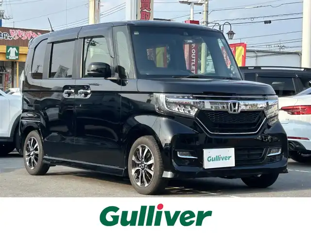 ホンダ Ｎ ＢＯＸ カスタム G L ホンダセンシング 群馬県 2020(令2)年 1.5万km クリスタルブラックパール ワンオーナー/純正8インチSDナビ/CD・DVD・・SD・USB/Bluetooth・Apple CarPlay/両側パワースライドドア/バックカメラ/純正前後ドライブレコーダー/純正ビルトインETC/HONDA SENSING/・アダプティブクルーズコントロール/・衝突軽減ブレーキ/・車線維持支援システム/・誤発進抑制機能/・先行車発進お知らせ機能/・オートハイビーム/・標識認識機能/前席シートヒーター/横滑り防止装置/アイドリングストップ/取説・保証書/スペアキー