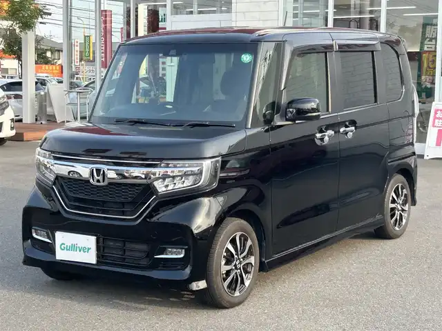 ホンダ Ｎ ＢＯＸ カスタム G L ホンダセンシング 群馬県 2020(令2)年 1.5万km クリスタルブラックパール ワンオーナー/純正8インチSDナビ/CD・DVD・・SD・USB/Bluetooth・Apple CarPlay/両側パワースライドドア/バックカメラ/純正前後ドライブレコーダー/純正ビルトインETC/HONDA SENSING/・アダプティブクルーズコントロール/・衝突軽減ブレーキ/・車線維持支援システム/・誤発進抑制機能/・先行車発進お知らせ機能/・オートハイビーム/・標識認識機能/前席シートヒーター/横滑り防止装置/アイドリングストップ/取説・保証書/スペアキー