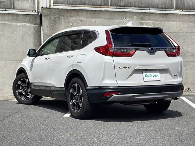 ホンダ ＣＲ－Ｖ ハイブリッド e:HEV EX 愛知県 2022(令4)年 0.7万km プラチナホワイトパール ワンオーナー/純正SDナビ/フルセグTV・Bluetooth・CD・DVD・USB/バックカメラ/ホンダセンシング/・CMBS/・ACC/・先行車発進お知らせ/・路外逸脱抑制/・レーンキープアシスト/・BSM/・標識認識機能/パドルシフト/クリアランスソナー/前席シートヒーター/D席メモリ機能付きパワーシート/ステアリングヒーター/ハーフレザーシート（黒）/純正前後ドライブレコーダー/LEDヘッドライト/フォグライト/シーケンシャルターンシグナルライト/オートライト/オートハイビーム/ビルトインETC/純正フロアマット/純正ドアバイザー/保証書/ディーラー点検記録簿(1ヶ月・6ヶ月・R4・R5・R6)/取扱説明書/スマートスペアキー