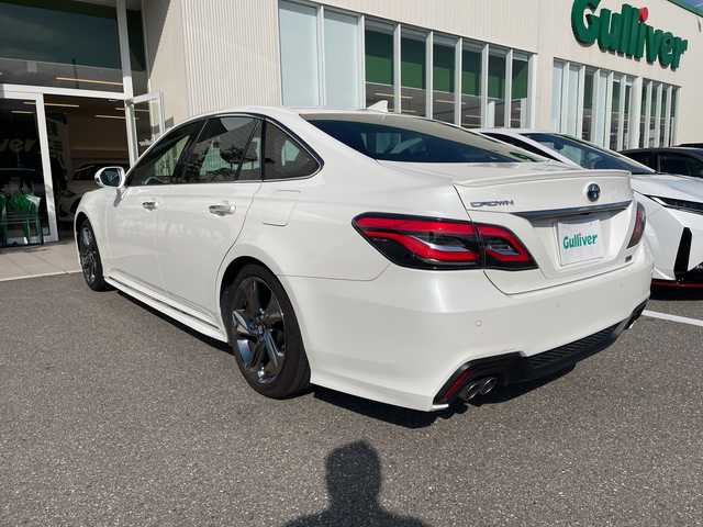 トヨタ クラウン ハイブリッド RS アドバンス 石川県 2020(令2)年 7.6万km ホワイトパールクリスタルシャイン 純正ナビ　フルセグＴＶ　バックカメラ　ＬＥＤヘッドライト　革シート　スマートキー　トヨタセーフティセンス　レーダークルーズ　ドラレコ　ＥＴＣ　純正アルミ　スタッドレス＆ＡＷ積み込み
