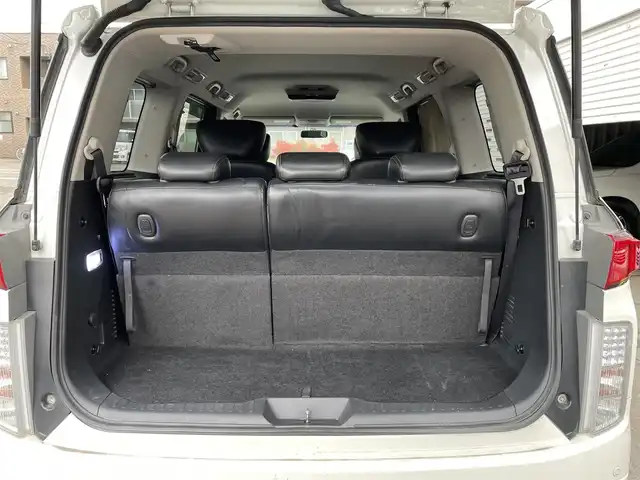 日産 エルグランド 250ハイウェイスター 道央・札幌 2013(平25)年 10.9万km ブリリアントホワイトパール (株)IDOMが運営する【じしゃロン札幌豊平店】の自社ローン専用車両になりますこちらは現金またはオートローンご利用時の価格です。自社ローンご希望の方は別途その旨お申付け下さい/プッシュスタート/ハーフレザーシート/純正ナビ・TV/全周囲モニター/パワースライドドア/社外フリップダウンモニター/ETC