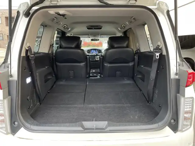 日産 エルグランド 250ハイウェイスター 道央・札幌 2013(平25)年 10.9万km ブリリアントホワイトパール (株)IDOMが運営する【じしゃロン札幌豊平店】の自社ローン専用車両になりますこちらは現金またはオートローンご利用時の価格です。自社ローンご希望の方は別途その旨お申付け下さい/プッシュスタート/ハーフレザーシート/純正ナビ・TV/全周囲モニター/パワースライドドア/社外フリップダウンモニター/ETC