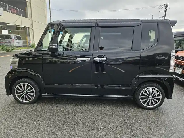 ホンダ Ｎ ＢＯＸ カスタム G ターボパッケージ 宮城県 2013(平25)年 5.3万km クリスタルブラックパール 純正ナビ/ワンセグTV/両側パワースライドドア/バックカメラ/ETC/前後ドライブレコーダー/クルーズコントロール/ターボ/HIDヘッドランプ/革巻きステアリング/ステアリングスイッチ/ベンチシート/2列目チップアップシート/純正15インチアルミホイール/スマートキー/プッシュエンジンスタート/禁煙車