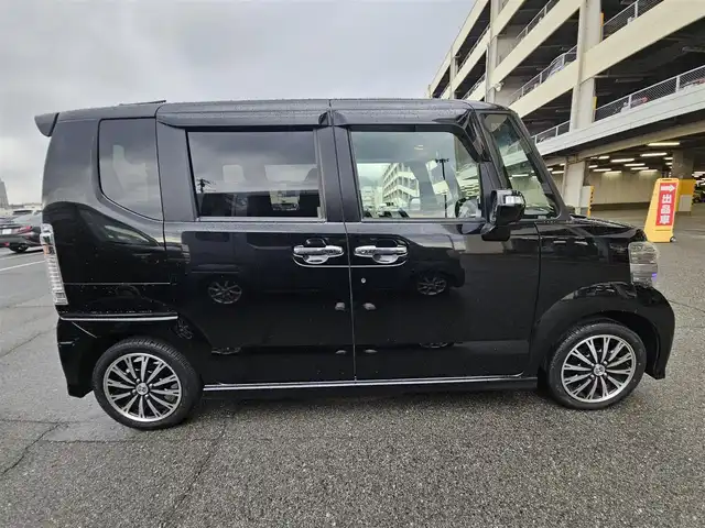 ホンダ Ｎ ＢＯＸ カスタム G ターボパッケージ 宮城県 2013(平25)年 5.3万km クリスタルブラックパール 純正ナビ/ワンセグTV/両側パワースライドドア/バックカメラ/ETC/前後ドライブレコーダー/クルーズコントロール/ターボ/HIDヘッドランプ/革巻きステアリング/ステアリングスイッチ/ベンチシート/2列目チップアップシート/純正15インチアルミホイール/スマートキー/プッシュエンジンスタート/禁煙車