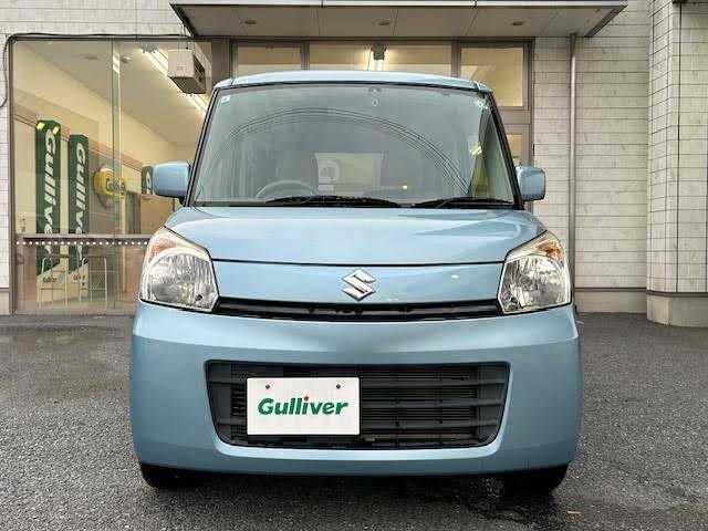 スズキ スペーシア X 埼玉県 2013(平25)年 5万km フィズブルーパールメタリック 社外SDナビ（carrozzeria)/ドライブレコーダー/片側パワースライドドア/アイドリングストップ/取扱説明書/プッシュスタート/スマートキー/スペアキー