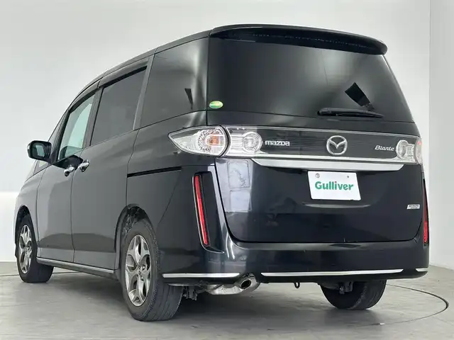 マツダ ビアンテ グランツ スカイアクティブ 愛知県 2017(平29)年 9.6万km ジェットブラックマイカ 純正ナビ　/（フルセグTV／BT／CD／DVD）　/後席モニター　/横滑り防止装置　/前後ドライブレコーダー　/バックカメラ　/3列シート　/純正フロアマット　/純正アルミホイール　/ウォークスルー　/社外ＥＴＣ