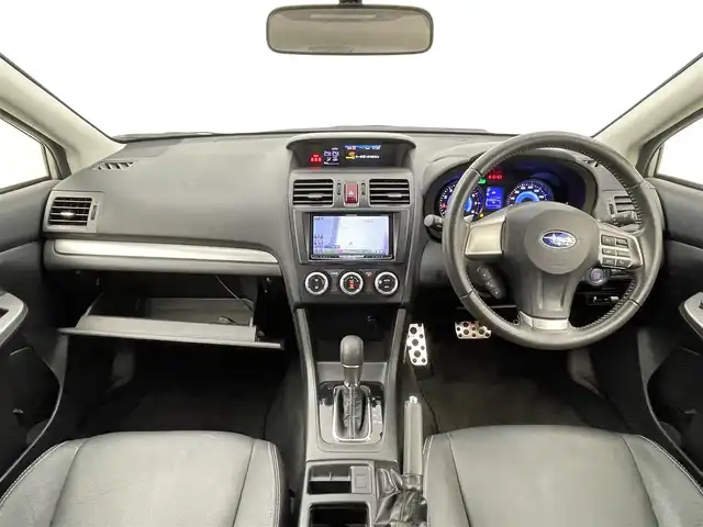 スバル インプレッサ ＸＶ ハイブリッド 2．0i－L アイサイト 千葉県 2014(平26)年 4.9万km デザートカーキ レザーシート/スバルアイサイト/・衝突軽減ブレーキ/・レーンキープアシスト/・横滑り防止装置/社外7インチナビ/CD DVD SD BT フルセグ/バックカメラ/レーダークルーズコントロール/前席シートヒーター/HIDオートライト/純正17インチアルミホイール/革巻きステアリング/パドルシフト/フロントフォグランプ/スマートキー/プッシュスタート/ETC