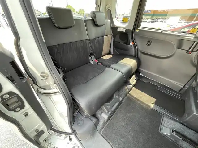 ダイハツ タント カスタム RS トップED SA Ⅲ 青森県 2018(平30)年 5.4万km パールホワイトⅢ ワンオーナー/４WD/両側パワースライドドア/バックカメラ/スペアキー×１/社外SDナビ/(フルセグ/Bluetooth/CD/FM/AM/ipod/USB/AUX)/ドライブレコーダー/シートヒーター/オートライト/横滑り防止/衝突被害軽減装置/アイドリングストップ