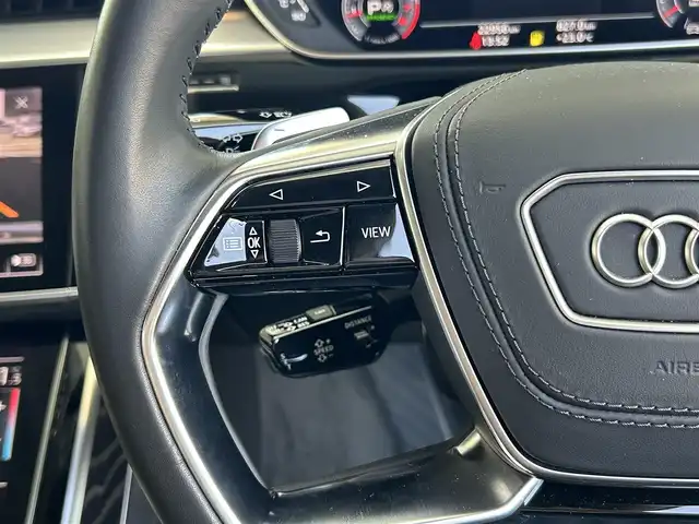 アウディ Ａ８ 60TFSIクワトロ 兵庫県 2019(令1)年 2.3万km 黒 ワンオーナー/純正メーカーナビ/（BT/フルセグTV/USB/）/BANG＆OLUFSENサラウンドシステム/全方位カメラ/全席パワーシート/前席シートヒーター/ベンチレーション/後席シートヒーター/LEDヘッドライト/AUTOライト/レーダークルーズコントロール/パドルシフト/クリアランスソナー/ドライブレコーダー/GPSレーダー/スマートキー/スペアキー/保証書/取扱説明書