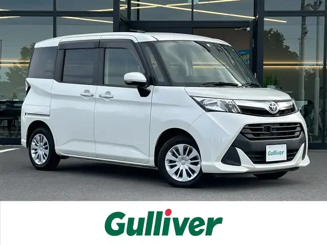 トヨタ タンク G S 栃木県 2018(平30)年 1.1万km パールホワイトⅢ スマートアシスト/純正メモリナビ/TV/CD/AM/FM/Bluetooth/ETC/両側パワースライドドア/クルーズコントロール/オートライト/スマートキー×2/車線逸脱警報/横滑り防止装置/アイドリングストップ/取説/ナビ説