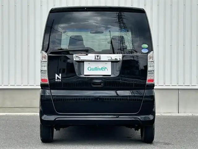 ホンダ Ｎ ＢＯＸ G Lパッケージ 群馬県 2012(平24)年 10.7万km クリスタルブラックパール ワンオーナー/社外SDナビ(Kenwood　MDV-535DT)/片側パワースライドドア/CD・DVD再生/スマート/純正フロアマット/盗難防止/ドアバイザー/プッシュスタート/ワンセグTV