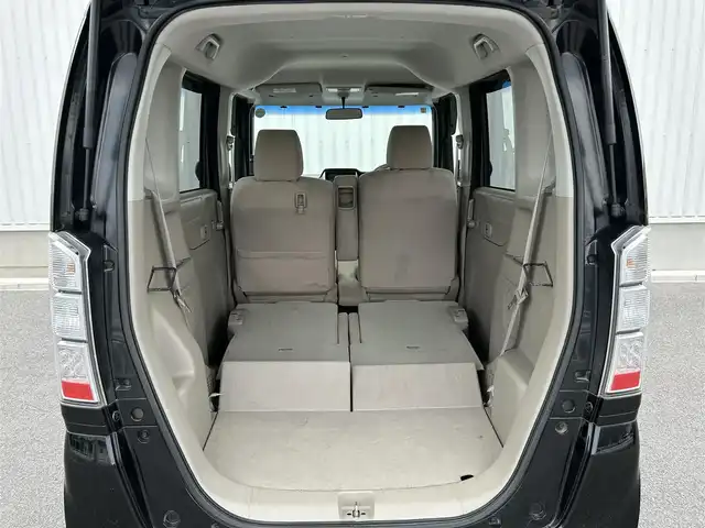 ホンダ Ｎ ＢＯＸ G Lパッケージ 群馬県 2012(平24)年 10.7万km クリスタルブラックパール ワンオーナー/社外SDナビ(Kenwood　MDV-535DT)/片側パワースライドドア/CD・DVD再生/スマート/純正フロアマット/盗難防止/ドアバイザー/プッシュスタート/ワンセグTV