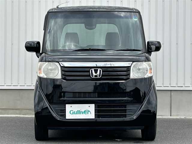 ホンダ Ｎ ＢＯＸ G Lパッケージ 群馬県 2012(平24)年 10.7万km クリスタルブラックパール ワンオーナー/社外SDナビ(Kenwood　MDV-535DT)/片側パワースライドドア/CD・DVD再生/スマート/純正フロアマット/盗難防止/ドアバイザー/プッシュスタート/ワンセグTV