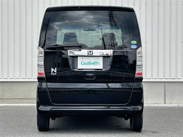 ホンダ Ｎ ＢＯＸ G Lパッケージ 群馬県 2012(平24)年 10.7万km クリスタルブラックパール ワンオーナー/社外SDナビ(Kenwood　MDV-535DT)/片側パワースライドドア/CD・DVD再生/スマート/純正フロアマット/盗難防止/ドアバイザー/プッシュスタート/ワンセグTV
