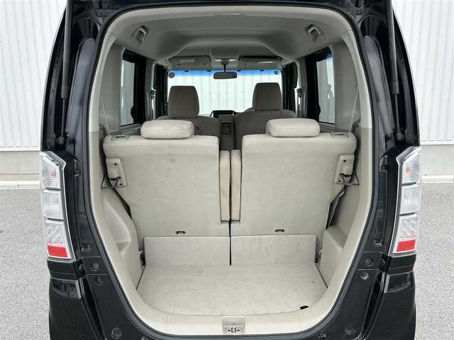 ホンダ Ｎ ＢＯＸ G Lパッケージ 群馬県 2012(平24)年 10.7万km クリスタルブラックパール ワンオーナー/社外SDナビ(Kenwood　MDV-535DT)/片側パワースライドドア/CD・DVD再生/スマート/純正フロアマット/盗難防止/ドアバイザー/プッシュスタート/ワンセグTV