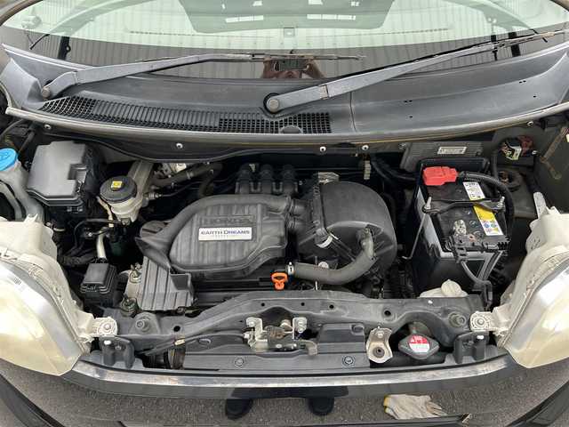 ホンダ Ｎ ＢＯＸ G Lパッケージ 群馬県 2012(平24)年 10.7万km クリスタルブラックパール ワンオーナー/社外SDナビ(Kenwood　MDV-535DT)/片側パワースライドドア/CD・DVD再生/スマート/純正フロアマット/盗難防止/ドアバイザー/プッシュスタート/ワンセグTV