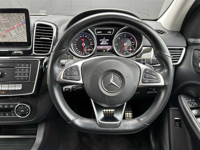 メルセデス・ベンツ ＧＬＥ３５０ｄ 4MATIC スポーツ 道東・釧路十勝 2016(平28)年 5.4万km ダイヤモンドホワイト レーダーセーフティーパッケージ/　・ディストロニックプラス/　・レーンキーピングアシスト/　・ブラインドスポットアシスト/パノラミックスライディングルーフ/黒革/シートヒーター(全席)/メモリ付きパワーシート/パワーバックドア/純正HDDナビ/TV/CD/DVD/BT/USB/360°カメラ/harman/kardon/純正ドライブレコーダー(前後)/LEDヘッドライト/オートライト/リアフォグライト/純正20インチAW/アンビエントライト/純正フロアマット/パドルシフト/ETC