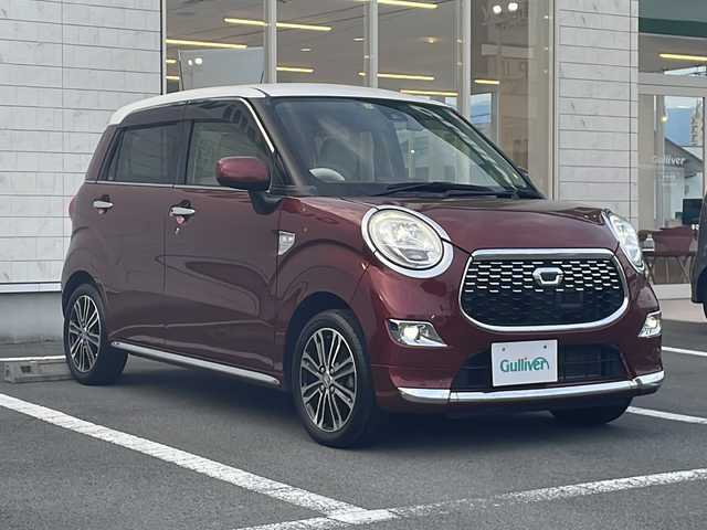 ダイハツ キャスト スタイル G SAⅡ 静岡県 2015(平27)年 5.6万km ファイアークォーツレッドM 社外ナビ/地デジTV/社外CD/DVD/Bluetooth/バックカメラ/スマートアシスト/レザー調シート/純正15インチAW/ドライブレコーダー/オートライト/ETC