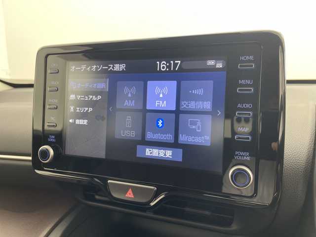 トヨタ ヤリスクロス Z 群馬県 2022(令4)年 1.8万km ブラックマイカ 純正８型ナビ　全周囲カメラ　シートヒーター　ステアリングヒーター　パワーシート　衝突被害軽減ブレーキ　レーンアシスト　ＢＳＭ　ビルトインＥＴＣ２．０　前後ドラレコ　ハーフレザー　スマートキー　禁煙車