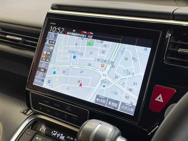 ホンダ ステップワゴン スパーダ クルスピセンシング 岩手県 2020(令2)年 3.6万km プレミアムスパークルブラックパール 純正ナビ/AM/FM/CD/DVD/Bluetooth/フルセグTV/バックカメラ/ETC2.0/前後ドライブレコーダー/両側パワースライドドア/フリップダウンモニター/レーダークルーズコントロール/デジタルインナーミラー/衝突被害軽減ブレーキ/レーンキープアシスト/横滑り防止装置/アイドリングストップ/シートヒーター/オートライト/LEDヘッドライト/フォグランプ/スマートキー/プッシュスタート/電動格納ミラー/社外17インチAW/純正AWスタッドレスタイヤ車載/純正フロアマット/ドアバイザー/保証書/取扱説明書