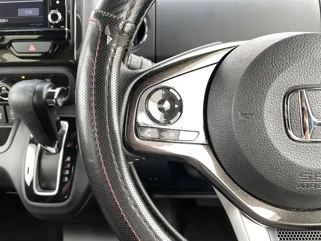 ホンダ Ｎ ＢＯＸ カスタム G EX ターボ ホンダセンシング 愛知県 2019(平31)年 8.8万km ブリリアントスポーティブルーメタリック2トーン ワンオーナー/純正SDメモリーナビ/バックカメラ/フルセグTV/CD/DVD再生/ETC(新セキュリティ対応)/Bluetooth/USB接続/ハーフレザーシート/両側パワースライドドア/純正フロアマット/純正１５インチアルミホイール/パドルシフト/アダプティブクルーズコントロール/LEDヘッドライト/横滑り防止装置/衝突軽減ブレーキ/レーンキープアシスト/前後ドライブレコーダー/充電用USBポート(２個)/スマートキー/プッシュスタート