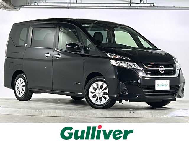 日産 セレナ X VセレクションⅡ 広島県 2019(平31)年 6.3万km ダイヤモンドブラック エマージェンシーブレーキ/車線逸脱警報/標識認識機能/速度標識認識/純正7型ナビ【MM318D-W】/・フルセグ CD DVD Bluetooth/両側パワースライドドア/全方位カメラ/クルーズコントロール/コーナーセンサー/パーキングアシスト/リアオートエアコン/ドライブレコーダー/ETC/ステアリングスイッチ/オートライト/スマートキー/プッシュスタート/保証書