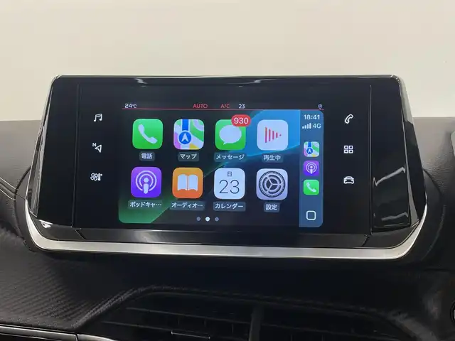 プジョー ２０８ GT ライン 岡山県 2020(令2)年 1.6万km 赤 ワンオーナー　/パノラマガラスルーフ/アンビエントライト　　/純正ナビ　/アップルカープレイ　/アンドロイドオート　/Ｂカメラ　/ＤＴＶ　/インテリジェントハイビーム　/ワイヤレスチャージ/パーキングセンサー/LKA/BSM/ACC