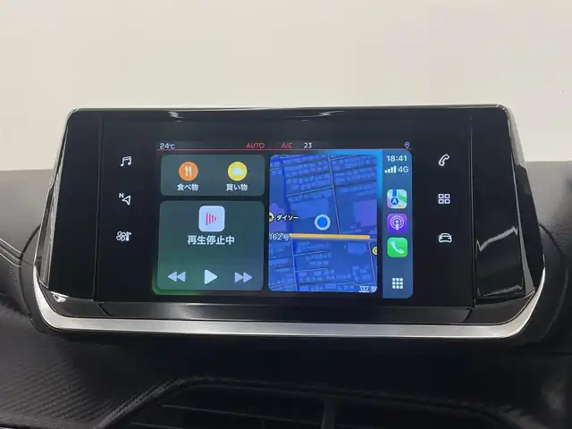 プジョー ２０８ GT ライン 岡山県 2020(令2)年 1.6万km 赤 ワンオーナー　/パノラマガラスルーフ/アンビエントライト　　/純正ナビ　/アップルカープレイ　/アンドロイドオート　/Ｂカメラ　/ＤＴＶ　/インテリジェントハイビーム　/ワイヤレスチャージ/パーキングセンサー/LKA/BSM/ACC