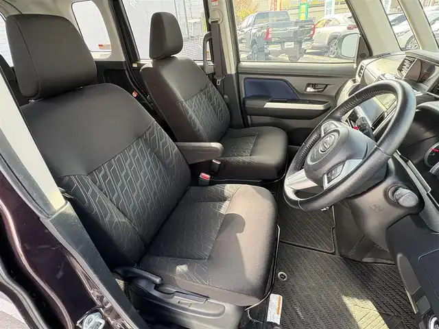 ダイハツ トール カスタムG ターボ SAⅡ 三重県 2017(平29)年 7.3万km プラムブラウンクリスタルマイカ パノラマモニター/ドライブレコーダー（前）/アルパイン9インチナビ（Bluetooth/地デジTV/DVD/CD/SD/AM/FM）/スマートアシスト2（衝突回避支援ブレーキ/対車両・歩行者衝突警報/車線逸脱警報/誤発進抑制制御/先行車発進お知らせ）/コンフォートパック（前席シートヒーター/シートバックテーブル）/パワースライドドア（運転席側/助手席側）/LEDヘッドランプ/オートライト/LEDフロントフォグランプ/イルミネーションランプ/ステアリングスイッチ（カラーマルチインフォメーションディスプレイ/スポーツモード/オーディオ）/撥水機能付ブラックファブリックシート/シートリフター（運転席）/シートアンダートレイ（助手席）/シートバックポケット（助手席）/スペアキー