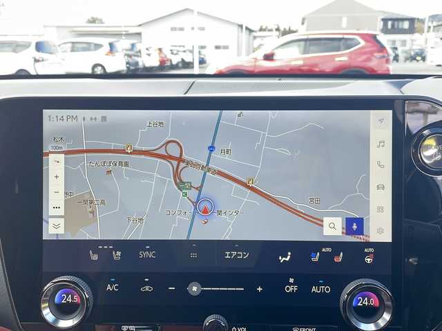 レクサス ＮＸ 350h Fスポーツ 岩手県 2023(令5)年 0.8万km ホワイトノーヴァガラスフレーク ワンオーナー/純正14インチメモリナビ/フルセグTV/純正オーディオ/バックカメラ/全方位カメラ/デジタルインナーミラー/ヘッドアップディスプレイ/ETC2.0/前後ドライブレコーダー/レーダークルーズコントロール/衝突被害軽減ブレーキ/レーンキープアシスト/横滑り防止装置/パワーシート/シートヒーター/オートライト/オートハイビーム/三眼LEDヘッドライト/フォグランプ/スマートキー/プッシュスタート/電動格納ミラー/純正20インチAW/純正フロアマット/純正ドアバイザー/保証書/取扱説明書