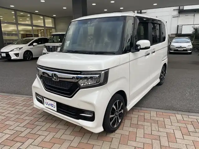 ホンダ Ｎ ＢＯＸ カスタム G L ホンダセンシング 千葉県 2019(平31)年 11.6万km プラチナホワイトパール 【(株)IDOMが運営する【じしゃロン八千代店】の自社ローン対象車両になります。こちらは現金ご利用時の価格です。自社ローンご希望の方は別途その旨お申付け下さい。】/社外ナビ/バックカメラ/ホンダセンシング/片側パワースライドドア/ETC/LEDライト