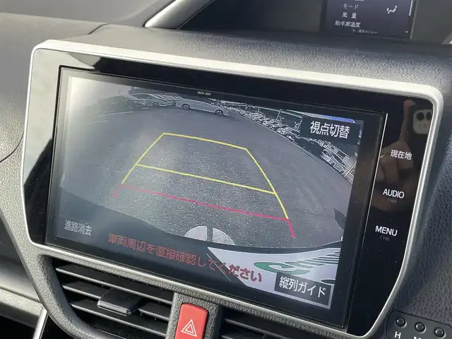 トヨタ ヴォクシー ZS 煌 福岡県 2018(平30)年 4.8万km ブラック 純正10型SDナビ(フルセグTV/CD/DVD/BT)/バックカメラ/トヨタセーフティ/コーナーセンサー/後席フリップダウンモニター/両側電動/ドラレコ/クルコン/ETC/USB/HDMI/純正フロアマット/純正LED/純正アルミホイール/プッシュスタート/スマートキー