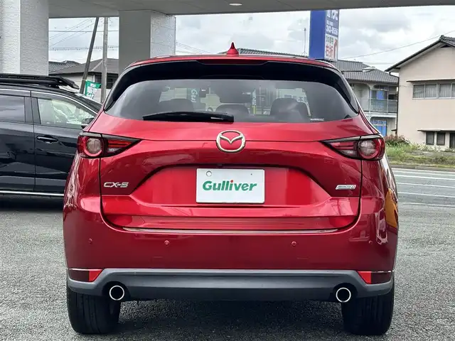 マツダ ＣＸ－５ XD Lパッケージ 熊本県 2017(平29)年 9.5万km ソウルレッドクリスタルM メーカーナビ/【フルセグTV/Bluetooth/CD/DVD/USB】/バックモニター/サイドモニター（左側）/レーダークルーズコントロール/衝突軽減防止装置/ブラインドスポットモニター/レーンキープアシスト/ヘッドアップディスプレイ/ブレーキホールド/パワーバックドア/パワーシート（D席N席）/シートヒーター/ステアリングヒーター/ステアリングスイッチ/社外ドラレコ/ETC/オートライトLED/オートマチックハイビーム/純正19インチアルミホイール/革巻きステアリング/本革シート/純正フロアマット/プッシュスタート/スマートキー/TCF/盗難防止装置/保証書/取扱説明書/スペアキー