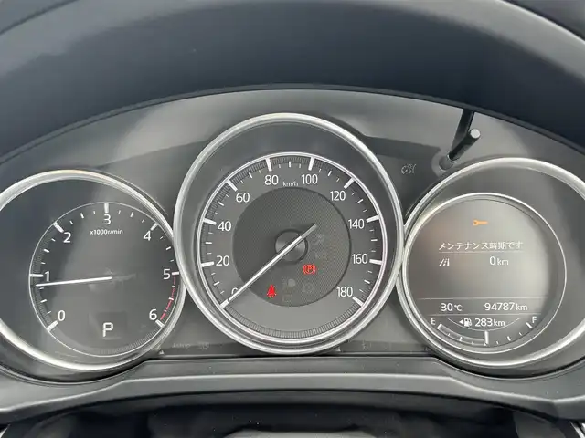 マツダ ＣＸ－５ XD Lパッケージ 熊本県 2017(平29)年 9.5万km ソウルレッドクリスタルM メーカーナビ/【フルセグTV/Bluetooth/CD/DVD/USB】/バックモニター/サイドモニター（左側）/レーダークルーズコントロール/衝突軽減防止装置/ブラインドスポットモニター/レーンキープアシスト/ヘッドアップディスプレイ/ブレーキホールド/パワーバックドア/パワーシート（D席N席）/シートヒーター/ステアリングヒーター/ステアリングスイッチ/社外ドラレコ/ETC/オートライトLED/オートマチックハイビーム/純正19インチアルミホイール/革巻きステアリング/本革シート/純正フロアマット/プッシュスタート/スマートキー/TCF/盗難防止装置/保証書/取扱説明書/スペアキー