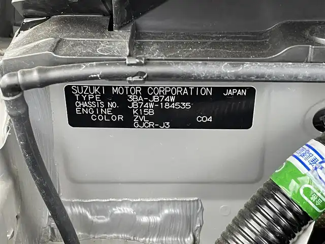 スズキ ジムニー シエラ JC 群馬県 2023(令5)年 1.5万km ミディアムグレー パナソニック製フローティングメモリナビ【型番　CN-F1D9GD】/　・9インチHD液晶ディスプレイ/　・FM/AM/CD/DVD/Bluetooth/フルセグ/前後ドライブレコーダー【型番　CA-DR03HTD】/バックカメラ/デュアルセンサーブレーキサポート/レーンキープアシスト/クルーズコントロール/ダウンヒルアシストコントロール/ビルトインETC/前席シートヒーター/純正15インチアルミホイール/純正フロアマット/スマートキー/プッシュスタート