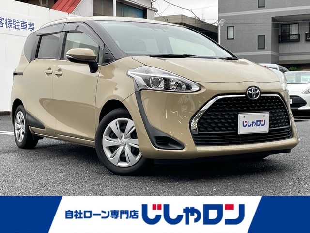 トヨタ シエンタ ファンベースG 埼玉県 2019(令1)年 11.7万km ベージュ (株)IDOMが運営する【じしゃロン鳩ヶ谷店】の自社ローン専用車両になりますこちらは現金またはオートローンご利用時の価格です。自社ローンご希望の方は別途その旨お申付け下さい/純正ＳＤナビ　/ＣＤ／ＤＶＤ／ＳＤ再生　/ＡＵＸ／Ｂｌｕｅｔｏｏｔｈ接続　/ＥＴＣ　/両側パワースライドドア　/横滑り防止装置　/衝突軽減ブレーキ　/オートエアコン　/スマートキー
