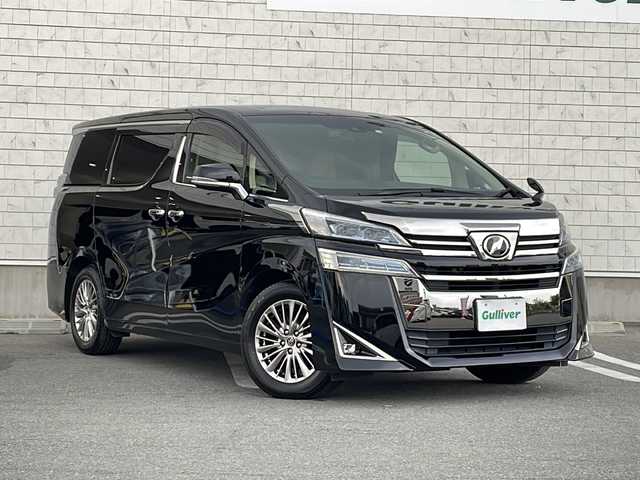 トヨタ ヴェルファイア V 山形県 2018(平30)年 6.5万km ブラック 禁煙車/レザーシート/ワンオーナー/Toyota Safety Sense /・プリクラッシュセーフティ/・レーンディパーチャーアラート/・オートマチックハイビーム/・レーダークルーズコントロール/・ロードサインアシスト/純正ナビ(CD.DVD.BT.SD)/フリップダウンモニター/フルセグ/バックカメラ/両側パワースライドドア/シートヒーター/シートベンチレーター/パワーシート/ビルトインETC2.0/ドライブレコーダー/電動パーキングブレーキ/オートホールド/LEDヘッドライト/プッシュスタート/スマートキー