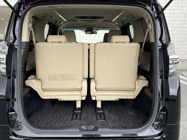 トヨタ ヴェルファイア V 山形県 2018(平30)年 6.5万km ブラック 禁煙車/レザーシート/ワンオーナー/Toyota Safety Sense /・プリクラッシュセーフティ/・レーンディパーチャーアラート/・オートマチックハイビーム/・レーダークルーズコントロール/・ロードサインアシスト/純正ナビ(CD.DVD.BT.SD)/フリップダウンモニター/フルセグ/バックカメラ/両側パワースライドドア/シートヒーター/シートベンチレーター/パワーシート/ビルトインETC2.0/ドライブレコーダー/電動パーキングブレーキ/オートホールド/LEDヘッドライト/プッシュスタート/スマートキー