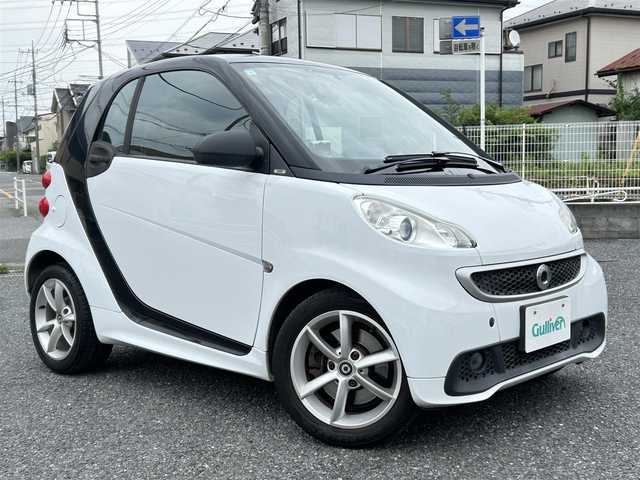 スマート ＭＣＣ スマート フォーツークーペ ターボ 埼玉県 2012(平24)年 6.3万km 白 ・社外ナビ(AM/FM/CD/DVD/フルセグTV/BT）/・前方ドライブレコーダー/・レーダー（ZERO 701V)/・ETC/・スカイルーフ/・パドルシフト/・純正マット/・スペアキー×1/・保証書/・取扱説明書