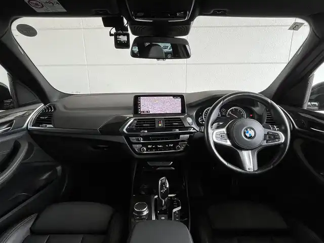 ＢＭＷ Ｘ３ xDrive20d Mスポーツ 山形県 2019(平31)年 4.1万km サファイアブラックP ハイラインパッケージ/4WD/純正ナビ/・CD/DVD/Bluetooth/・USB/フルセグTV/インテリジェントセーフティ/・歩行者・車線変更(ステアサポート)/・車線逸脱(ステアサポート)/社外前後ドライブレコーダー /コードレスチャージ/アダプティブクルーズコントロール/レーンキープアシスト/ブラインドスポットモニター/アダプティブライト/・ハイビームアシスト/純正LEDヘッドライト/・オートライト/コンフォートアシスト/車線維持ステアアシスト/パークアシスト/ブラックレザーシート/シートヒーターALL/パワーシートD/N/パーク・ディスタンス・コントロール