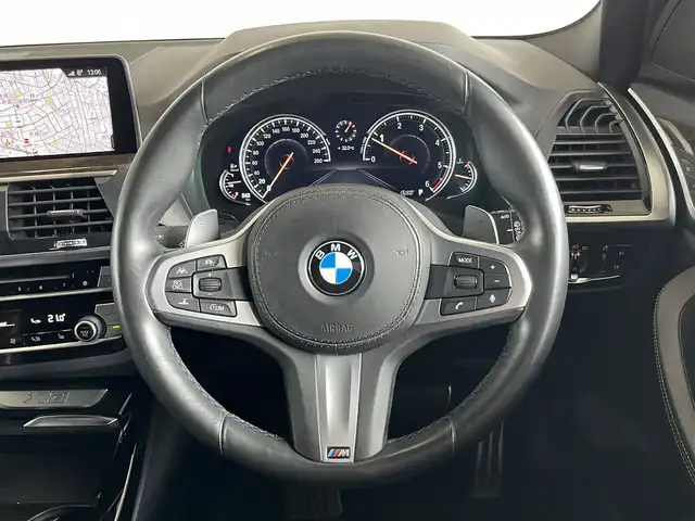 ＢＭＷ Ｘ３ xDrive20d Mスポーツ 山形県 2019(平31)年 4.1万km サファイアブラックP ハイラインパッケージ/4WD/純正ナビ/・CD/DVD/Bluetooth/・USB/フルセグTV/インテリジェントセーフティ/・歩行者・車線変更(ステアサポート)/・車線逸脱(ステアサポート)/社外前後ドライブレコーダー /コードレスチャージ/アダプティブクルーズコントロール/レーンキープアシスト/ブラインドスポットモニター/アダプティブライト/・ハイビームアシスト/純正LEDヘッドライト/・オートライト/コンフォートアシスト/車線維持ステアアシスト/パークアシスト/ブラックレザーシート/シートヒーターALL/パワーシートD/N/パーク・ディスタンス・コントロール