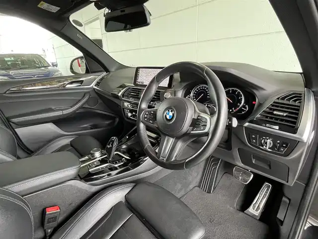 ＢＭＷ Ｘ３ xDrive20d Mスポーツ 山形県 2019(平31)年 4.1万km サファイアブラックP ハイラインパッケージ/4WD/純正ナビ/・CD/DVD/Bluetooth/・USB/フルセグTV/インテリジェントセーフティ/・歩行者・車線変更(ステアサポート)/・車線逸脱(ステアサポート)/社外前後ドライブレコーダー /コードレスチャージ/アダプティブクルーズコントロール/レーンキープアシスト/ブラインドスポットモニター/アダプティブライト/・ハイビームアシスト/純正LEDヘッドライト/・オートライト/コンフォートアシスト/車線維持ステアアシスト/パークアシスト/ブラックレザーシート/シートヒーターALL/パワーシートD/N/パーク・ディスタンス・コントロール