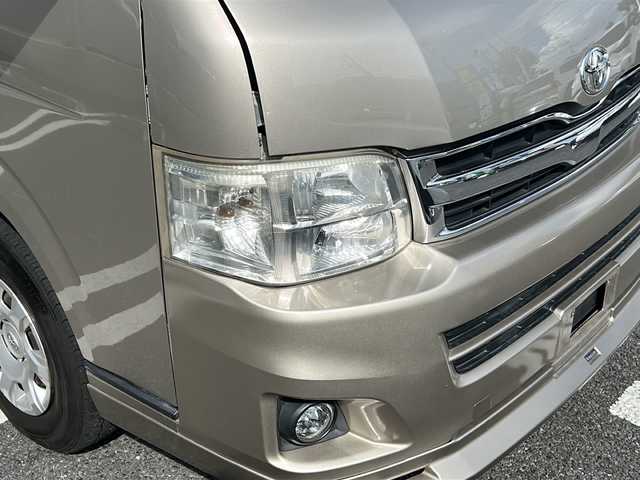 トヨタ ハイエース グランドキャビン 東京都 2011(平23)年 17.9万km ゴールドM 純正HDDナビ/　(NHZA-W61G)/CD/DVD/BT/フルセグテレビ/バックカメラ/片側パワースライドドア/ETC/AC100Vコンセント/シートカバー