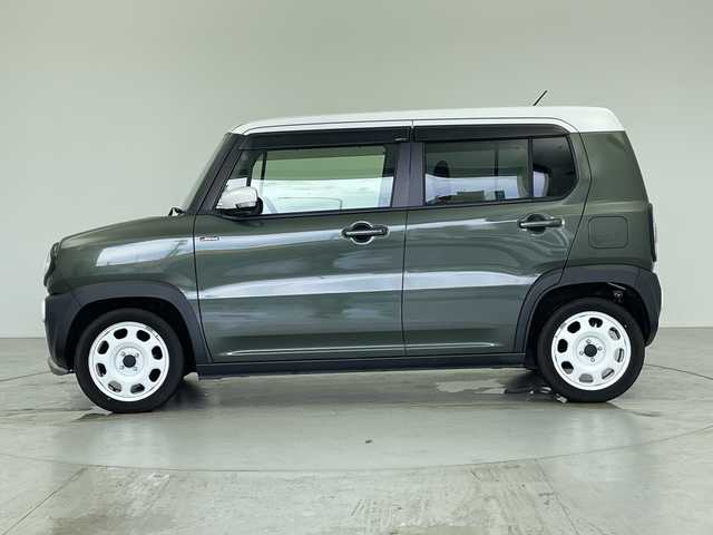 スズキ ハスラー Jスタイル 愛知県 2015(平27)年 2.6万km クールカーキパールメタリック/ホワイト2トーンルーフ 社外ナビ（MAX7700）/・ワンセグTV/・CD/DVD/REZOペダルカバー/シートヒーター/純正フロアマット/オートライト/衝突被害軽減システム/横滑り防止装置/スマートキー/プッシュスタート/アイドリングストップ