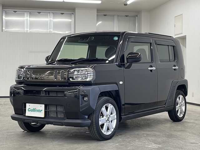 ダイハツ タフト G 長崎県 2021(令3)年 6.4万km ブラックマイカメタリック ECLIPSEナビ(AVN-D10W)/バックカメラ/Bluetooth/フルセグテレビ/ETC/前後コーナーセンサー/LEDヘッドライト/オートライト/ドライブレコーダー/スカイルーフ/純正フロアマット/純正アルミホイール/スマートキイ/ドアバイザー/ステアリングスイッチ
