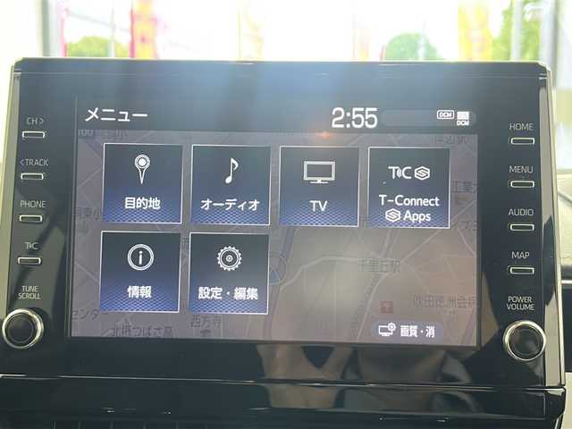 トヨタ カローラツーリング ハイブリッド ダブルバイビー 大阪府 2020(令2)年 3.6万km スパークリングブラックパールクリスタルシャイン 7インチディスプレイオーディオ/・バックカメラ/・フルセグテレビ/・Bluetooth/・スマートフォン連携（Apple CarPlay/Android Auto）/・AM/FM/トヨタセーフティーセンス/・プリクラッシュセーフティ/・レーントレーシングアシスト/・レーンディパーチャーアラート/・レーダークルーズコントロール（全車速追従機能）/・オートマチックハイビーム/・ロードサインアシスト/ブラインドスポットモニター/オートブレーキ/オートホールド/ハーフレザーシート/純正フロアマット/USB入力端子（コンソール内1個/コンソール裏2個）/ETC/スマートキー/プッシュスタート/スペアキー1本/スペアタイヤ1本